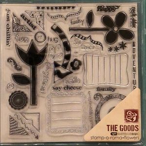 The Goods - Flowers. Clear Stamps.